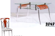 Dining Table 2047 & Dining Chair 2058 Dining Table 2047 & Dining Chair 2058