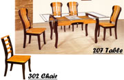 Dining Table 207 & Dining Chair 302 Dining Table 207 & Dining Chair 302