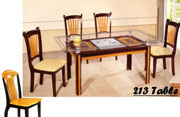 Dining Table 213 & Dining Chair 303 Dining Table 213 & Dining Chair 303